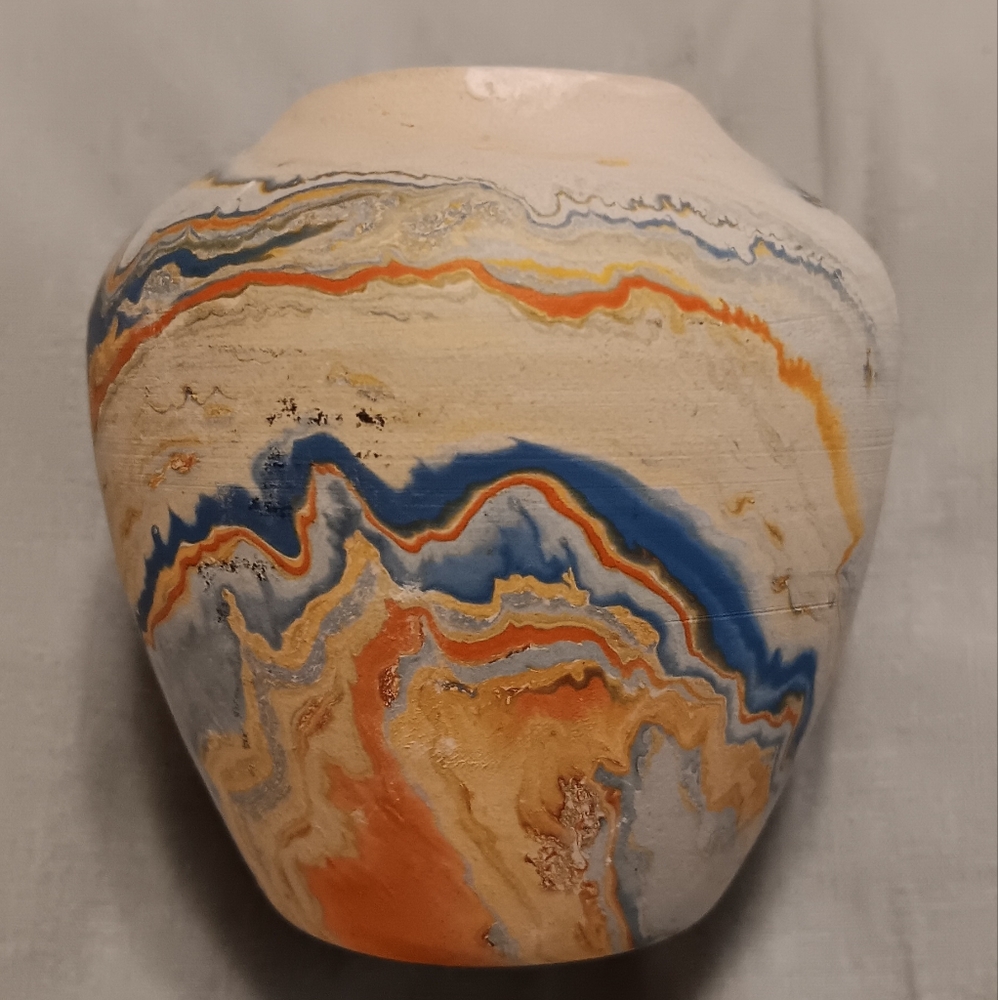 Vintage NEMADJI Art Pottery Ceramic Vase small